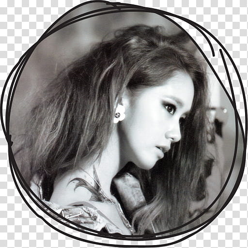 Yoona IGAB Circle Lines Folder Icon , Yoona , Girls Generation Yuna transparent background PNG clipart