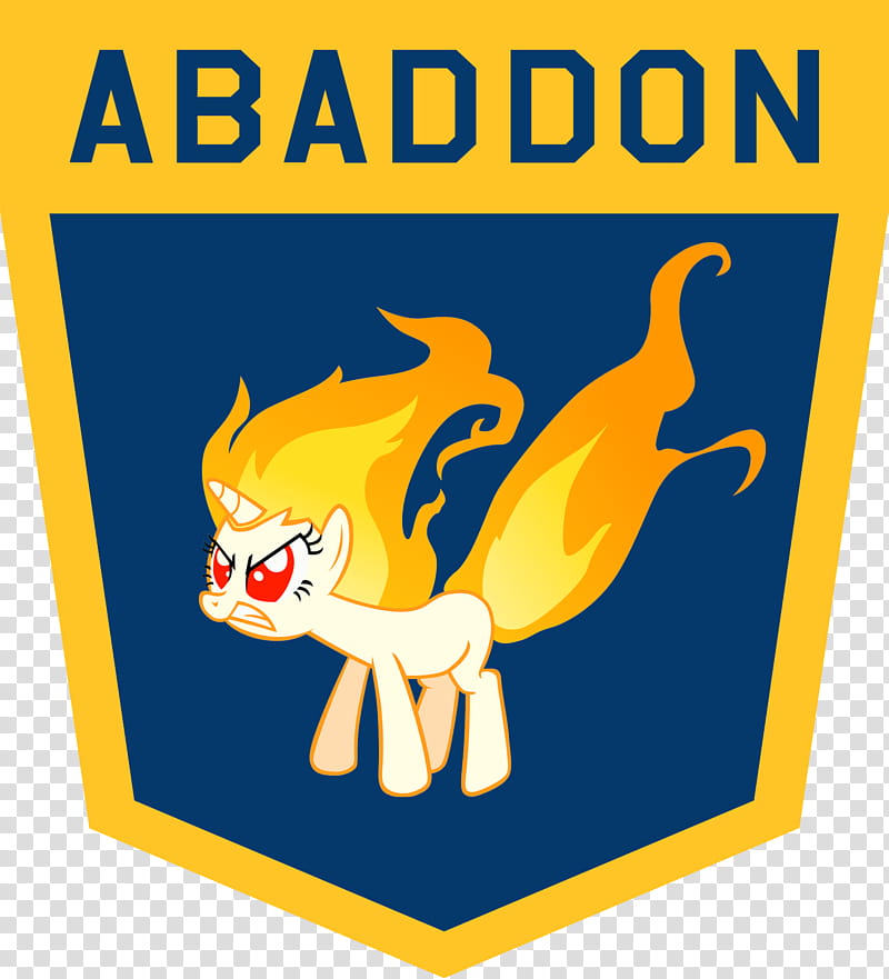 Abaddon Logo ponified transparent background PNG clipart