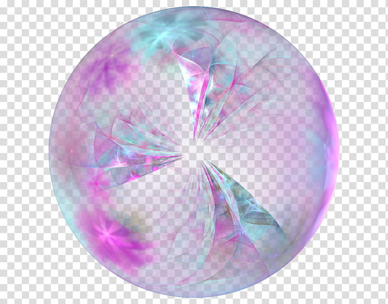 Cotton Candy Cyclone Marble, round pink and teal ball transparent background PNG clipart