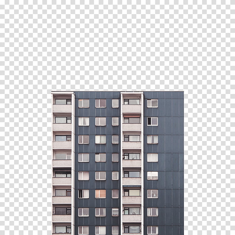 Buildings, gray and white concrete building transparent background PNG clipart