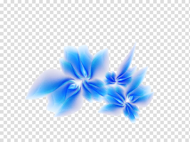 blue cobalt blue petal plant flower, Electric Blue, Graphic Design transparent background PNG clipart