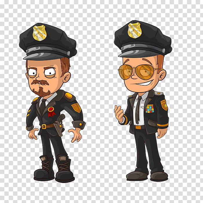Police, Police Officer, Cartoon, Police Duty Belt, Security Guard, Figurine, Toy transparent background PNG clipart