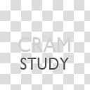 Gill Sans Text Dock Icons, cram, Cram Study icon transparent background PNG clipart