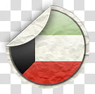 world flags, Kuwait icon transparent background PNG clipart