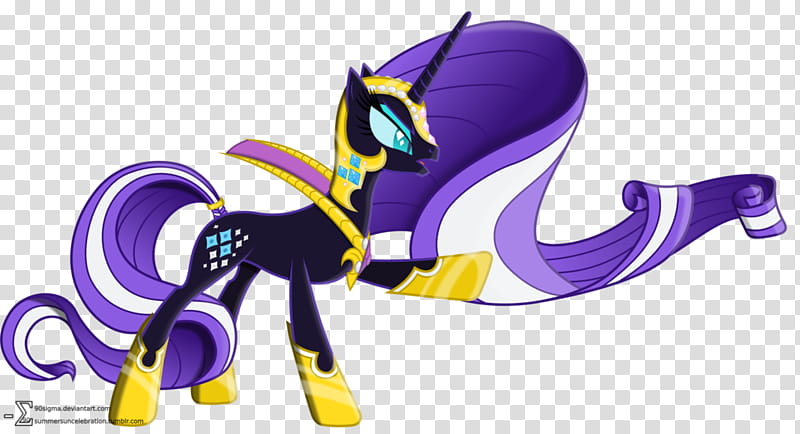 Nightmare Rarity in Armour, My Little Pony character illustration transparent background PNG clipart