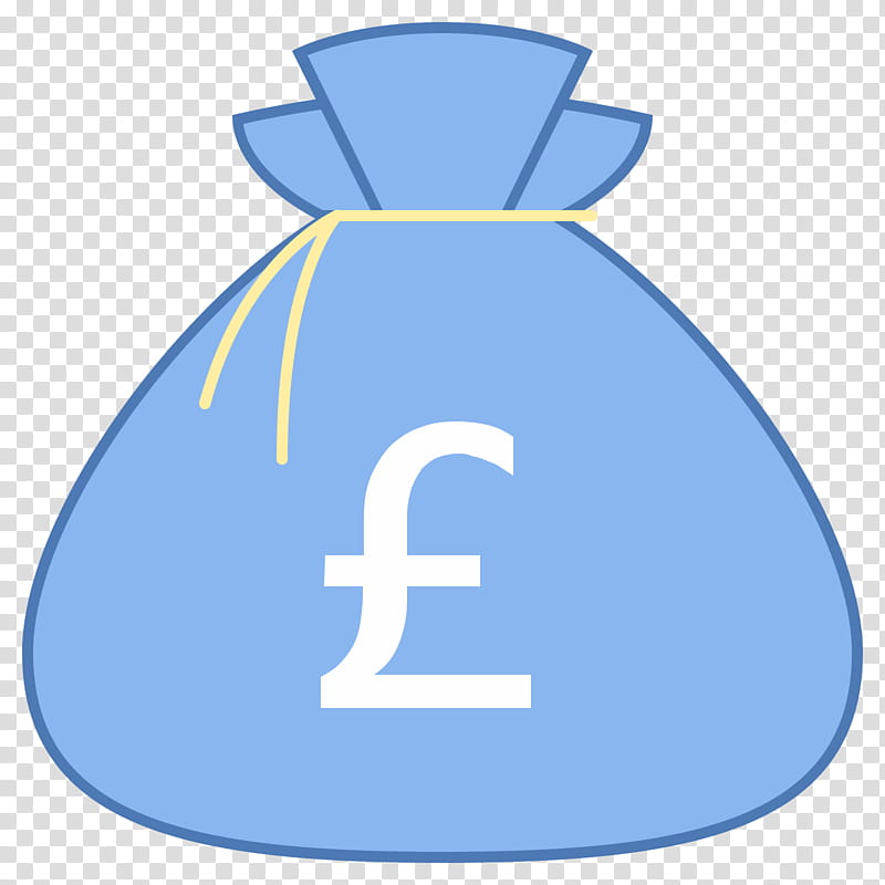 blue money sign clip art