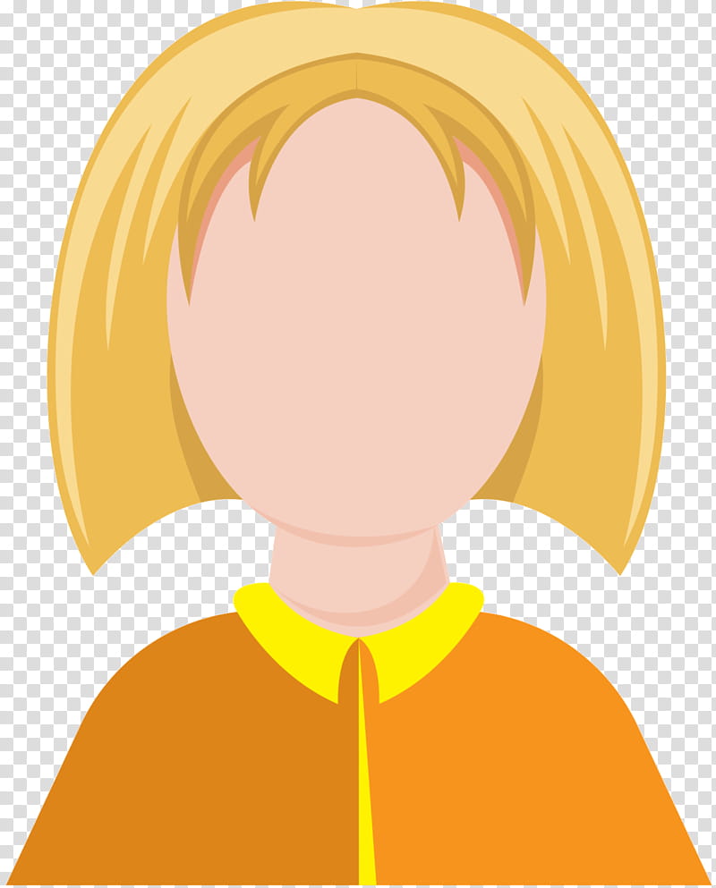 Mouth, Ear, Human Hair Color, Forehead, Cheek, Hairstyle, Jaw, Yellow transparent background PNG clipart