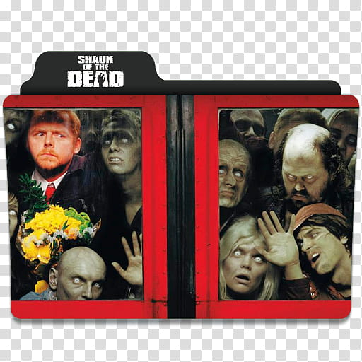 The Cornetto Trilogy Folder Icons, shaun of the dead v transparent background PNG clipart