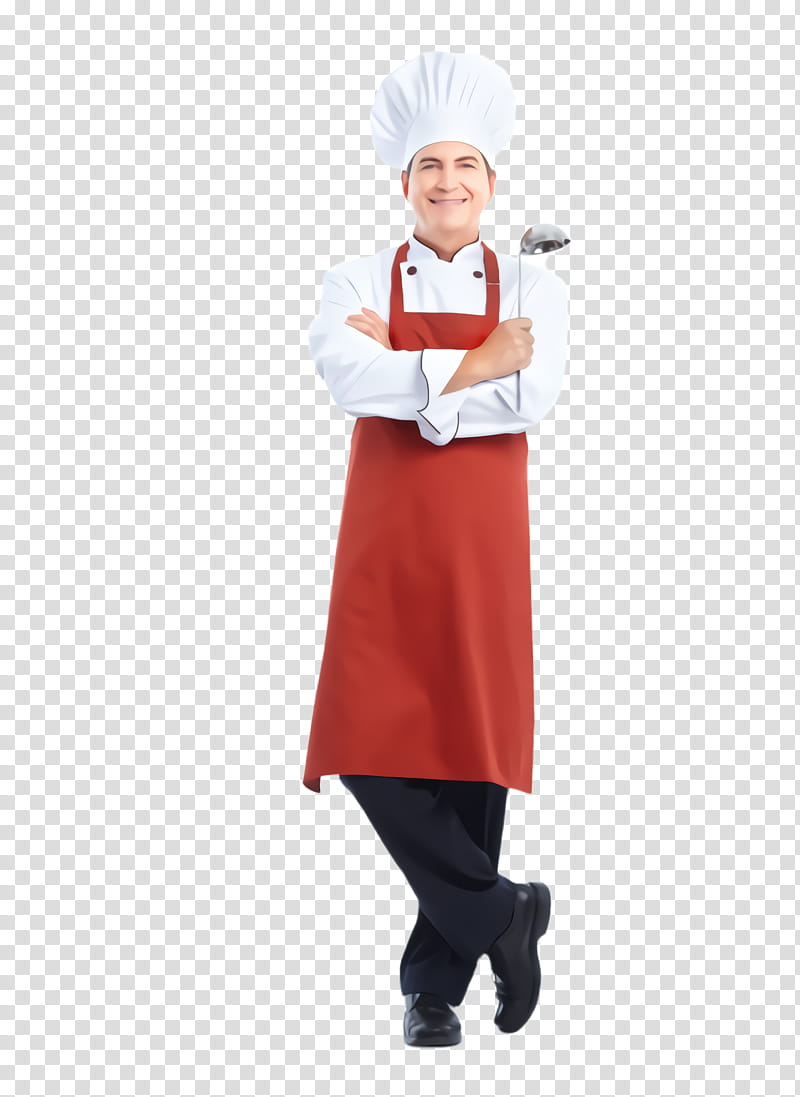 clothing cook standing costume uniform, Child transparent background PNG clipart