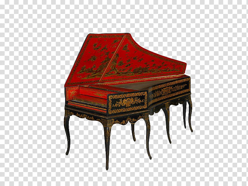 , brown and red grand piano graphy transparent background PNG clipart