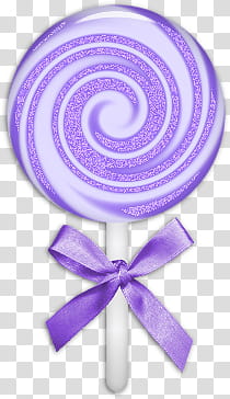 Piruletas s, purple and white lollipop transparent background PNG clipart