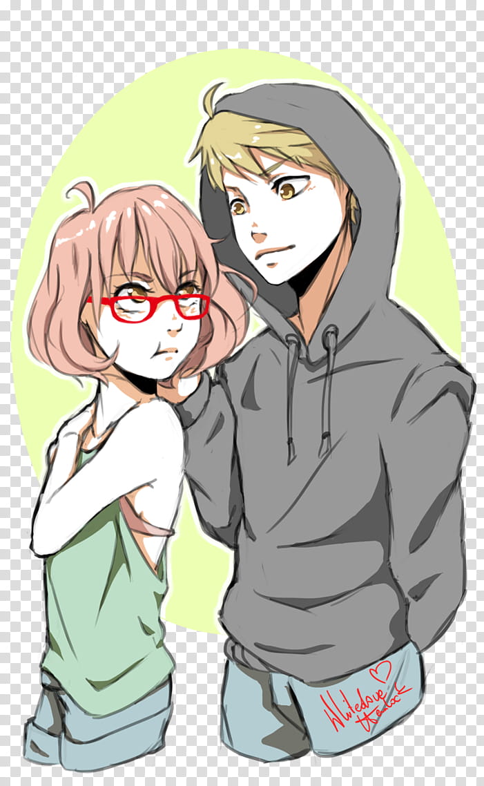 Mirai and Akihito transparent background PNG clipart