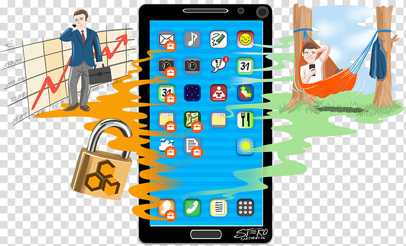 Smartphone, Enterprise Mobility Management, Cartoon, Comics, Caricature, Mobile Phones, Handheld Devices, Mobile Device Management transparent background PNG clipart