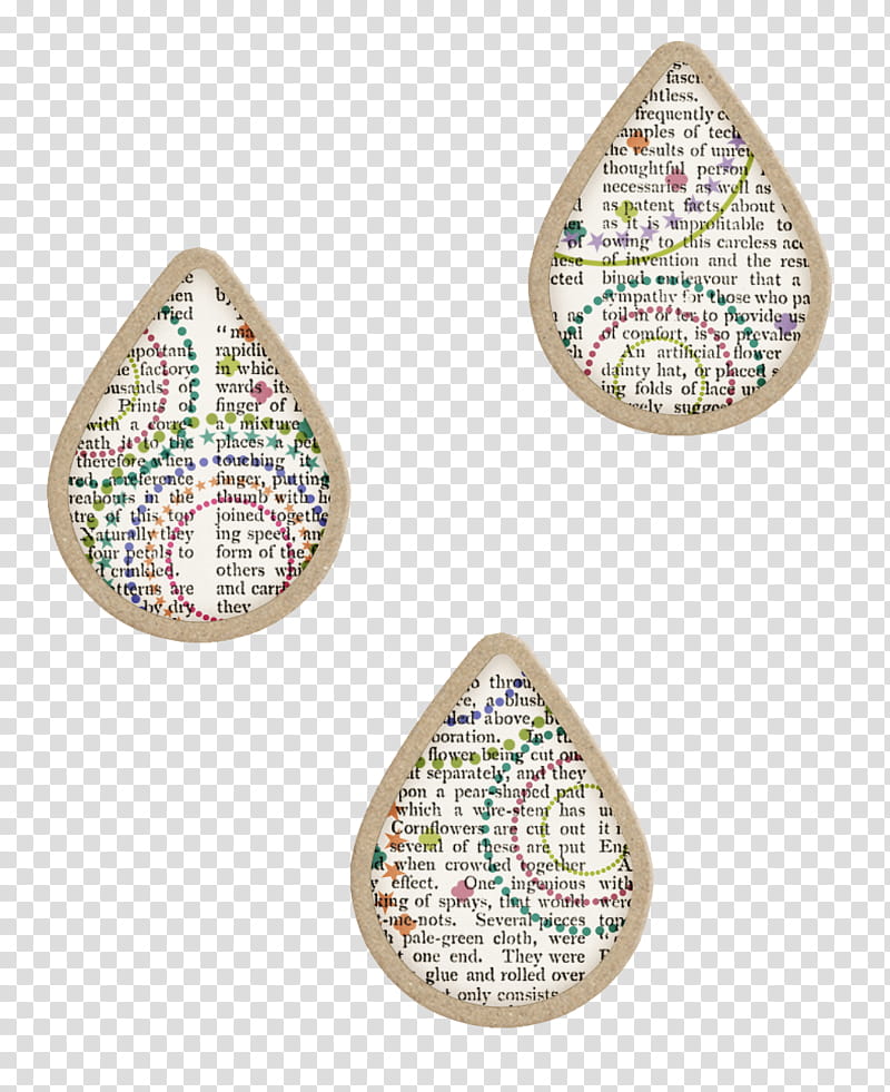 Work of Art Elements, three oval frame with text transparent background PNG clipart