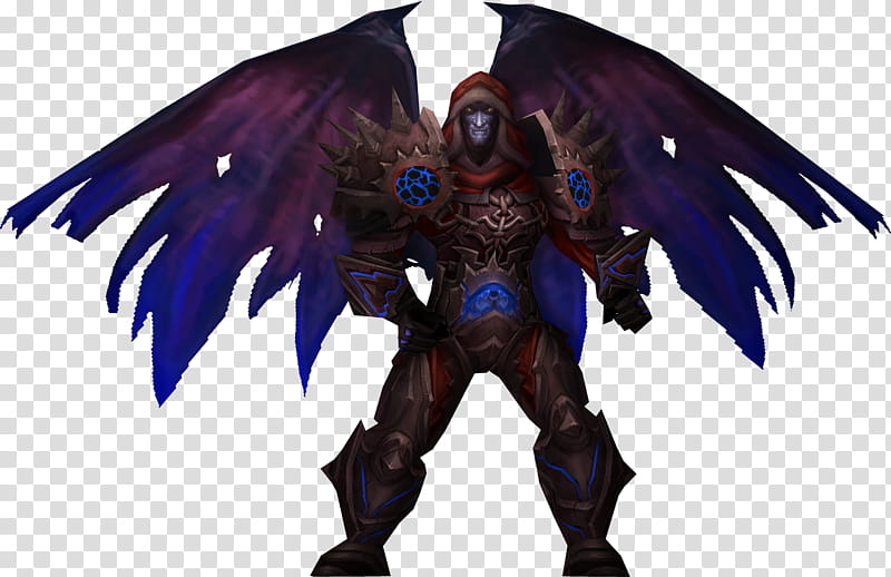 Teron Gorefiend Death Knight, male character art transparent background PNG clipart