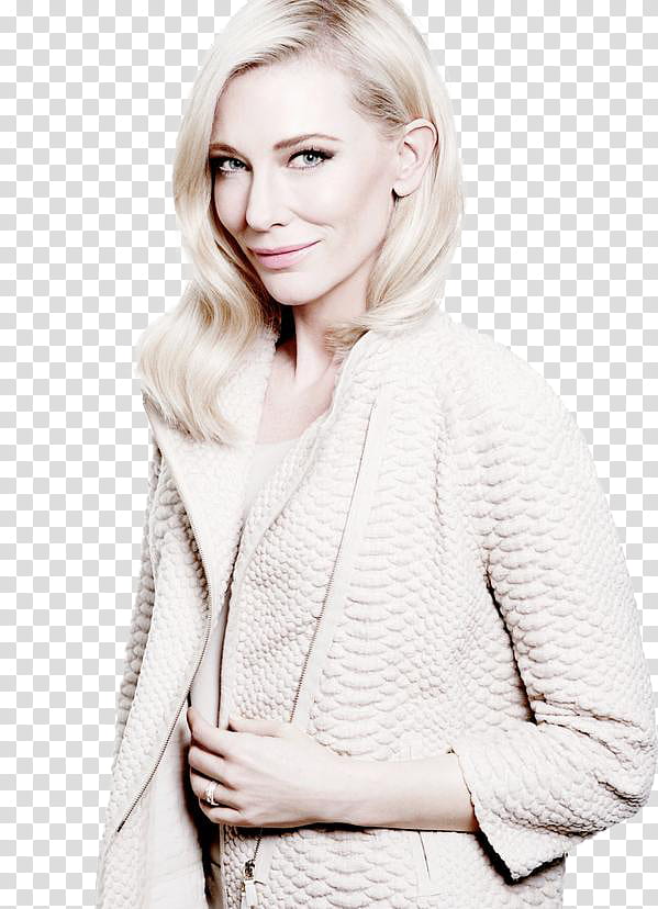 Cate Blanchett,  transparent background PNG clipart