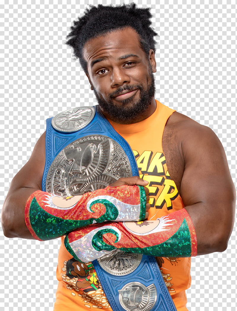 Xavier Woods SD Tag Team Champion  HD transparent background PNG clipart