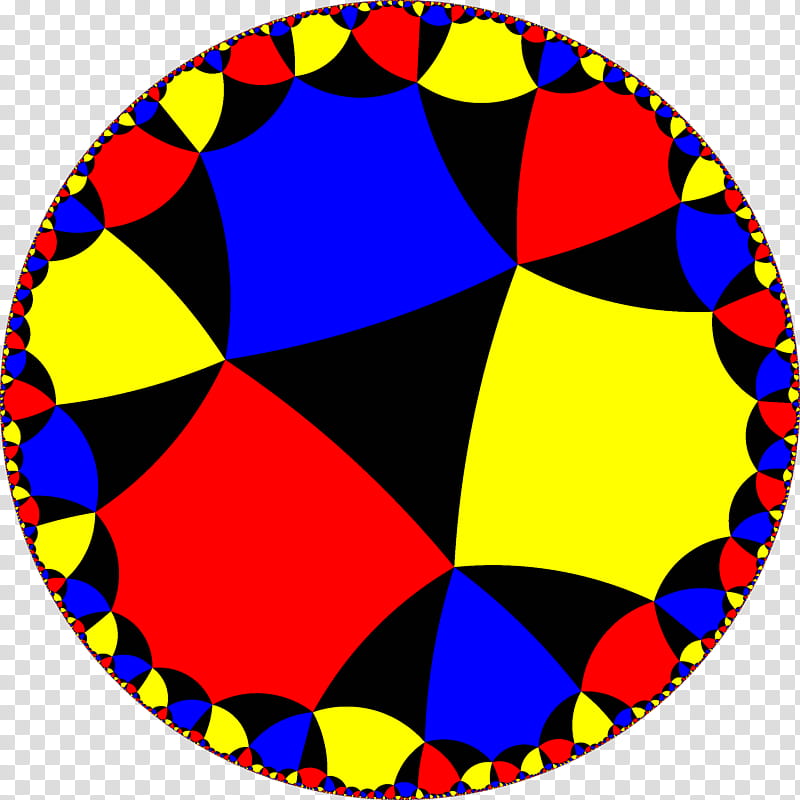 Cartoon Plane, Tessellation, Hyperbolic Geometry, Uniform Tilings In Hyperbolic Plane, Apeirogon, Point Reflection, Symmetry, Hexagonal Tiling transparent background PNG clipart