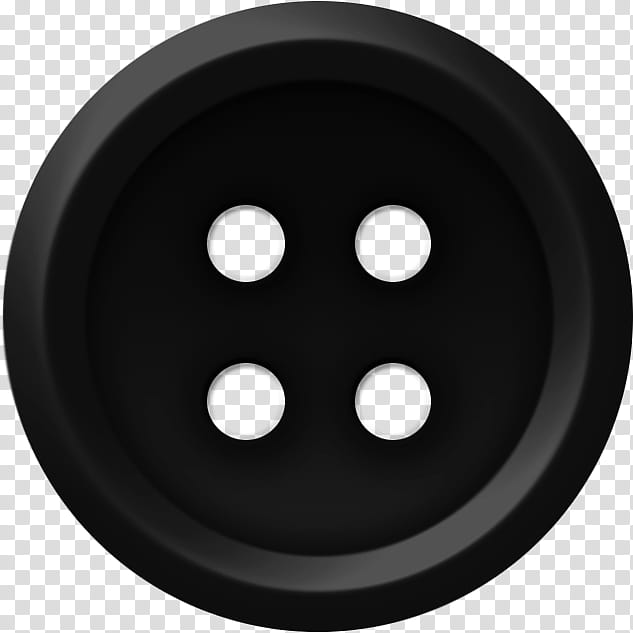 Buttons , black clothes button transparent background PNG clipart