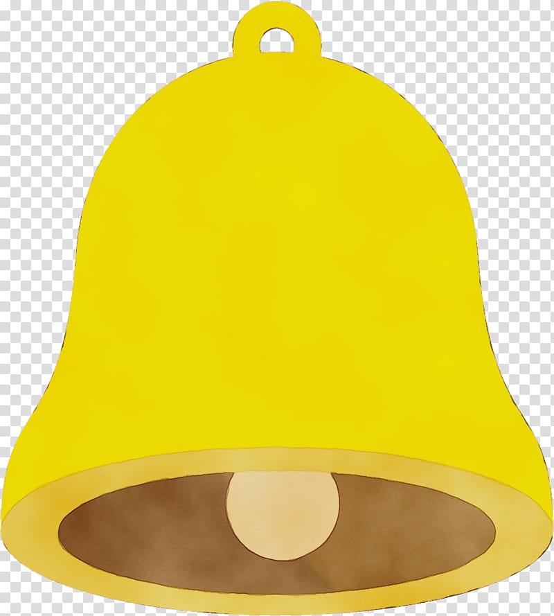 yellow bell lighting lampshade ceiling, Watercolor, Paint, Wet Ink, Light Fixture, Lighting Accessory, Material Property transparent background PNG clipart