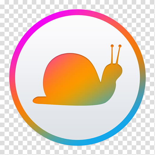 Snail, Burgundy Snail, Flat Design, MacOS, Yellow, Orange, Line, Circle transparent background PNG clipart