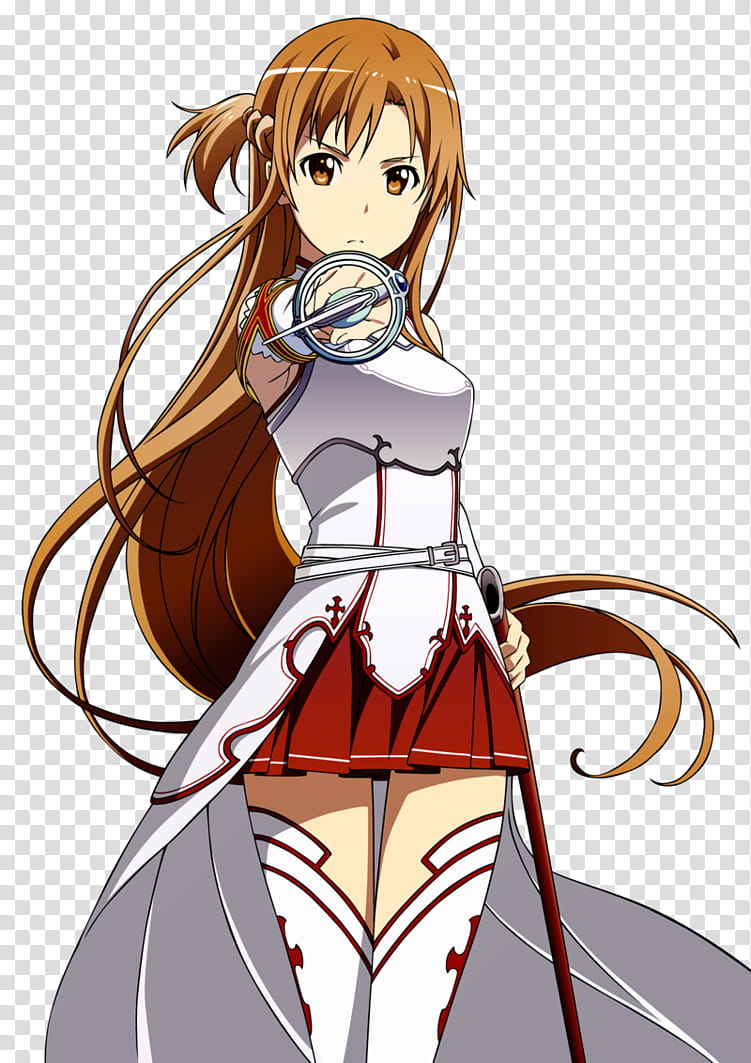 SAO, Asuna transparent background PNG clipart