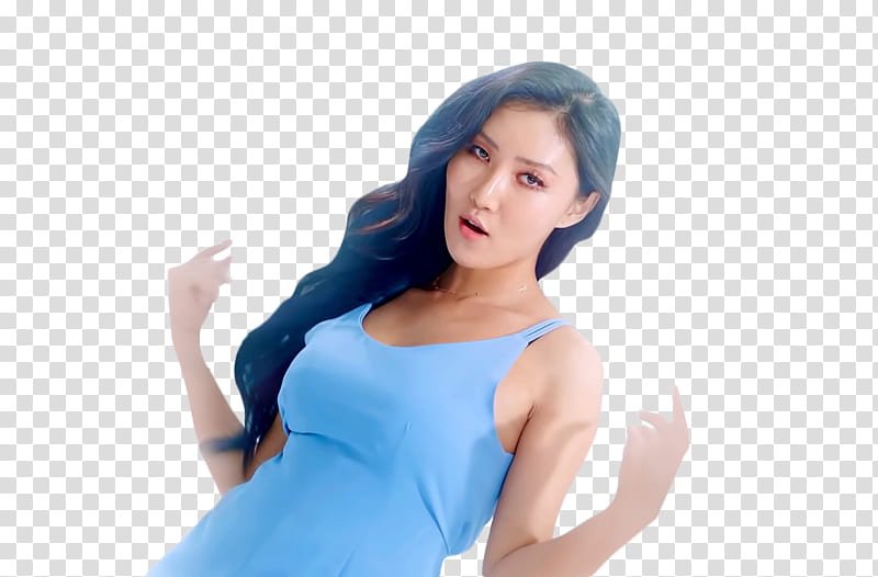 MAMAMOO EVERYDAY MV, woman looking at the camera transparent background PNG clipart
