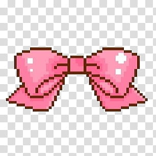 , pink bow illustration transparent background PNG clipart