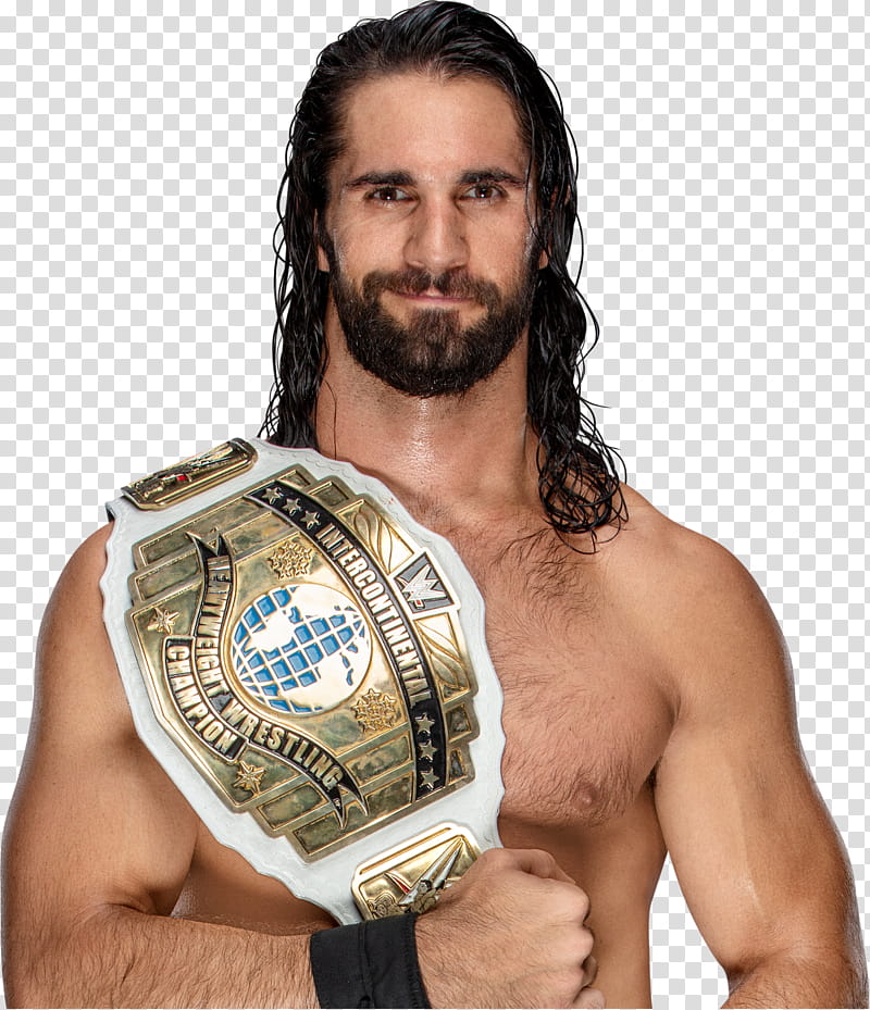 Seth Rollins  NEW Updated IC Champ transparent background PNG clipart