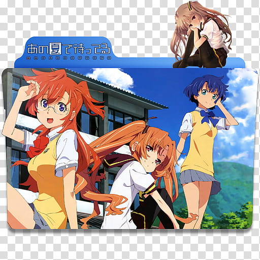 Anime Icon Pack , Ano Natsu de Matteru  transparent background PNG clipart