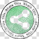 Free Stamp Social Network Icon V, Share This transparent background PNG clipart