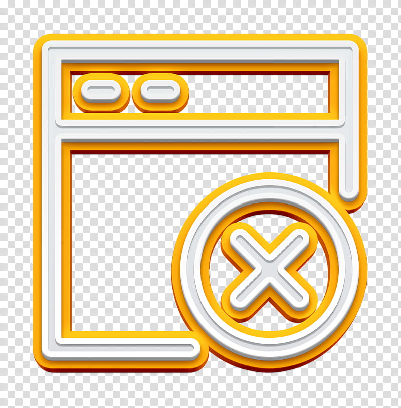 app icon basic icon browser icon, Interface Icon, Ui Icon, Ux Icon, Yellow, Line, Symbol transparent background PNG clipart