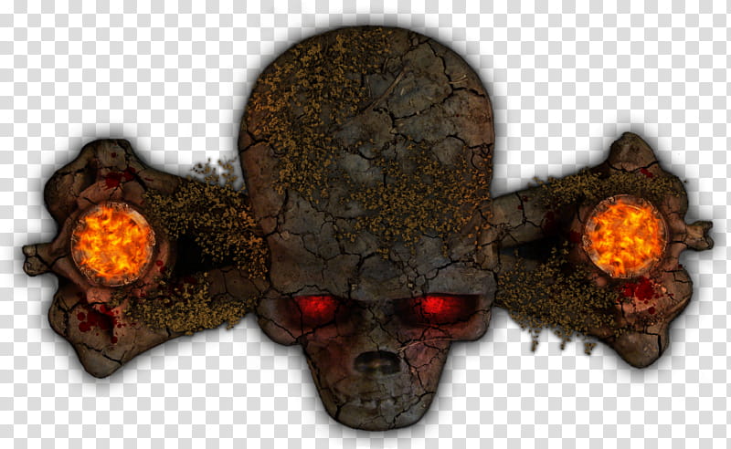 RPG Map Element Mods , green skull transparent background PNG clipart