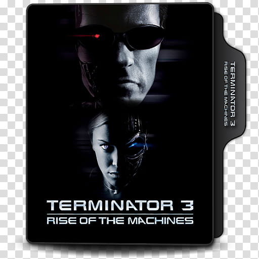 Terminator   Folder Icons, Terminator , Rise of the Machines v transparent background PNG clipart