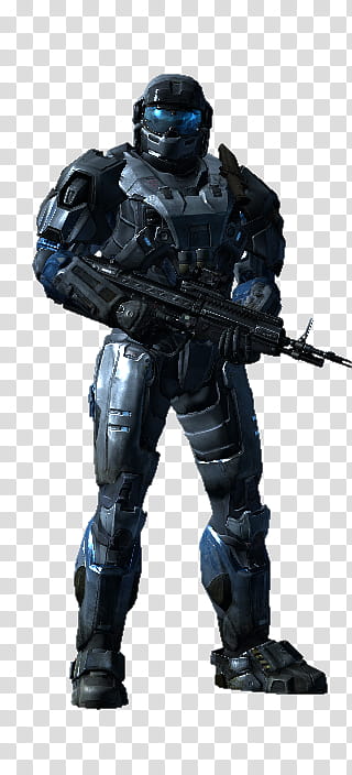 Halo Reach Armor, grey character illustration transparent background PNG clipart