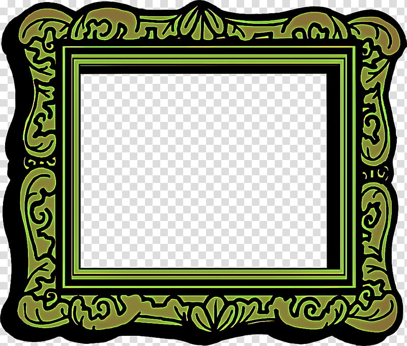 Background Green Frame, Frames, Cartoon, Drawing, Film Frame, Television, Digital Art, Painting transparent background PNG clipart