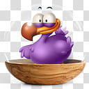 Sphere   the new variation, purple dodo illustration transparent background PNG clipart
