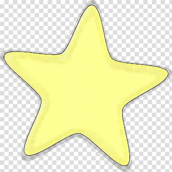 Yellow Star, Line, Angle, Starfish, Astronomical Object transparent background PNG clipart