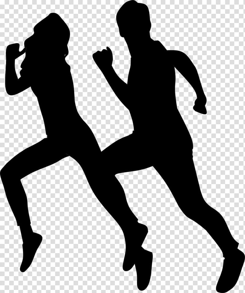 Running, Wall Decal, Sticker, Silhouette, Recreation, Sprint transparent background PNG clipart