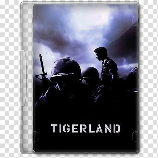 DVD Icon , Tigerland (), Tigerland DVD case transparent background PNG clipart