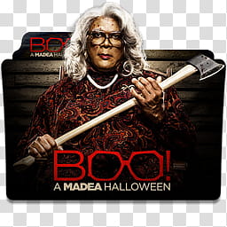 Boo A Madea Halloween  Folder Icon , Boo A Madea Halloween v_x transparent background PNG clipart