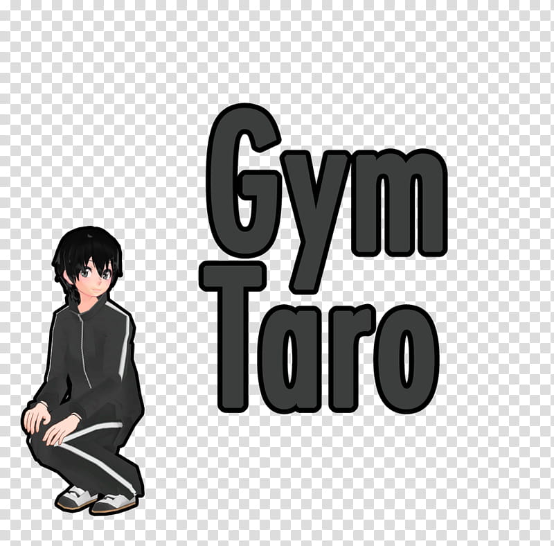 [mmd and ys] TDA Gym Taro Yamada transparent background PNG clipart