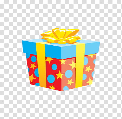 Birth Day Stuff s, red and blue gift present art transparent background PNG clipart