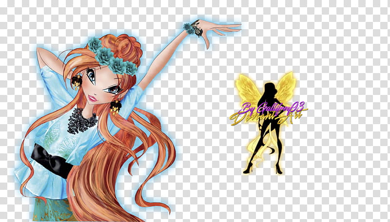 Winx Club Bloom Couture transparent background PNG clipart