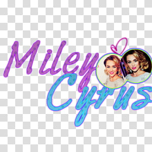 Texto Miley Cyrus transparent background PNG clipart thumbnail