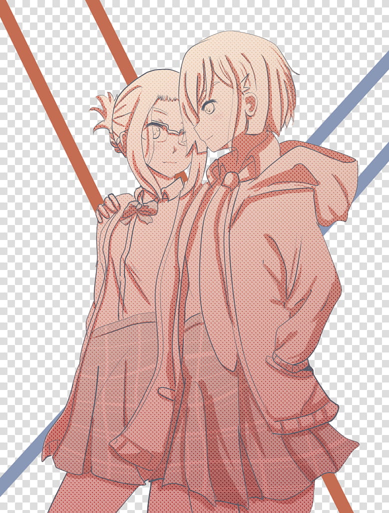 Ikuno x Ichigo // Darling in the Franxx transparent background PNG clipart