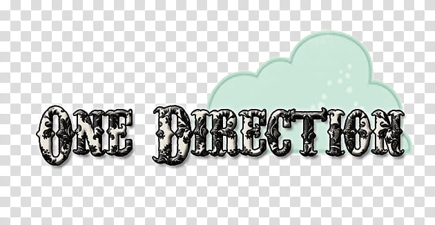 One direction Textos, One Direction band name transparent background PNG clipart