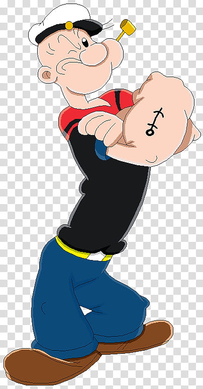 Popeye the Sailor, Popeye art transparent background PNG clipart