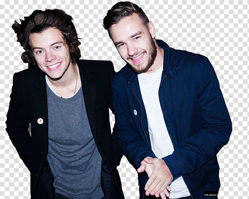 Harry Styles y Liam Payne D , black and blue jackets transparent background PNG clipart