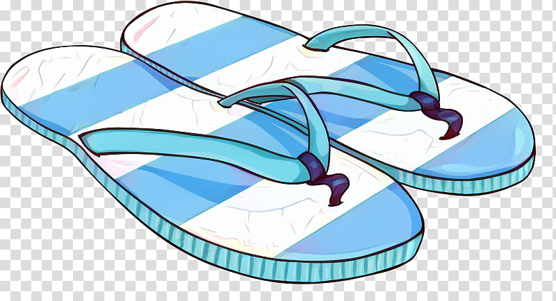 Flipflops Footwear, Shoe, Line, Walking, Aqua, Turquoise, Sandal, Slipper transparent background PNG clipart